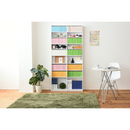 【お客様組立品】 高さ180cm幅90cm 文庫本500冊以上収納可能な本棚 FRM-0009