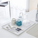 【tower】ワイド グラス＆マグスタンド ホワイト ブラック 山崎実業 3328/3329