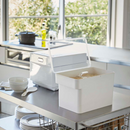 【tower】密閉シンク下米びつタワー5㎏計量カップ付 山崎実業 3377/3378