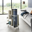 【tower】キャスター付きフィットネスグッズ収納ラック タワー 山崎実業 1989/1990