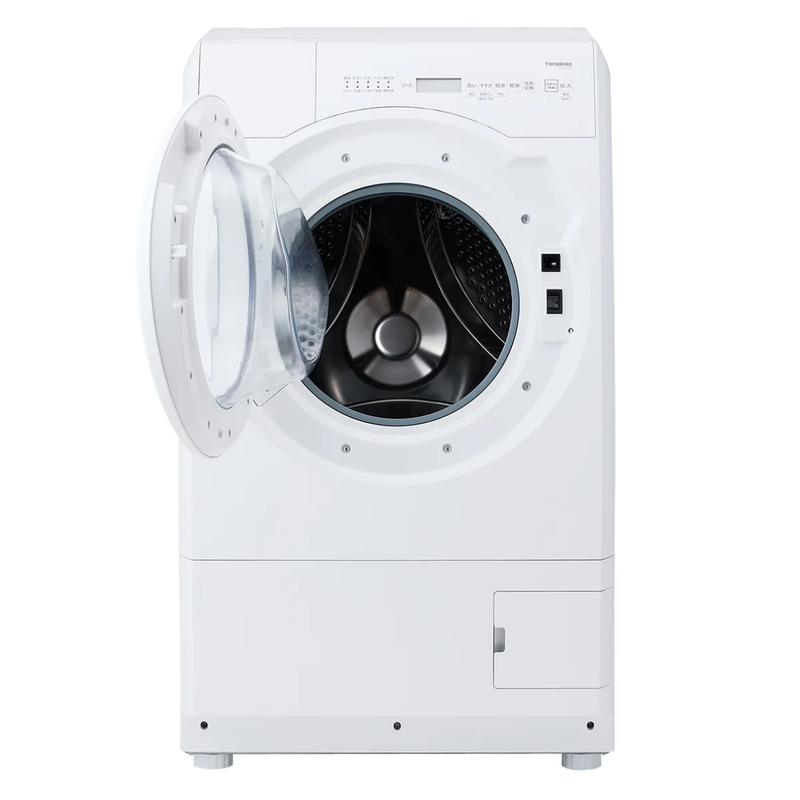 【TWINBIRD】ドラム式洗濯機9㎏・乾燥4.5㎏「FW-FD90W」