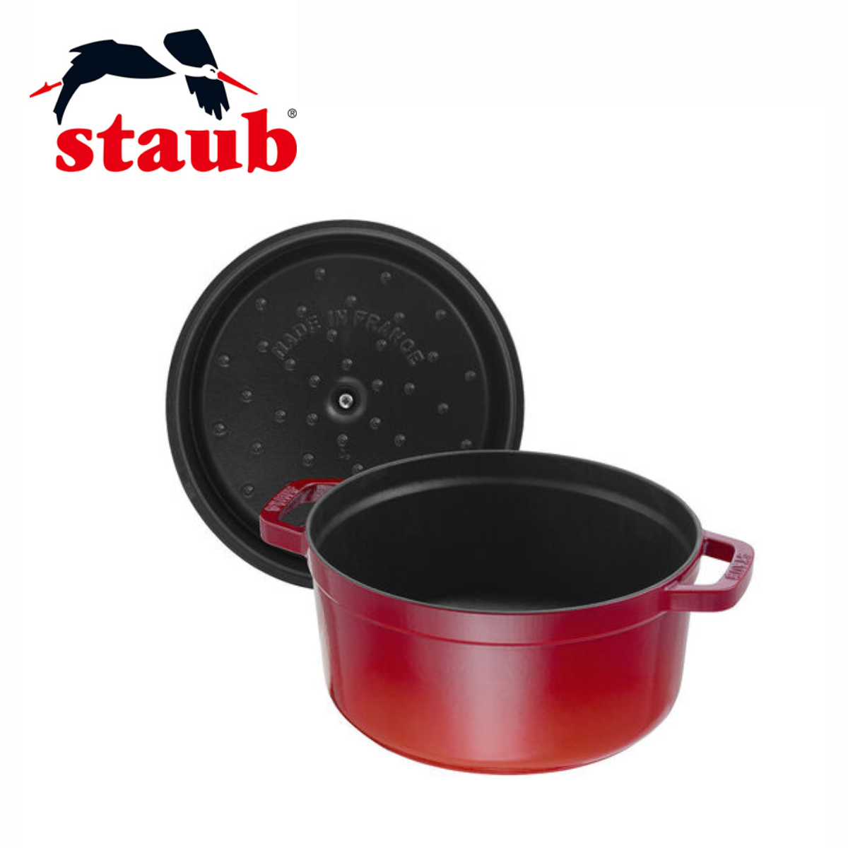 STAUB 】鋳物ホーロー鍋 ピコ・ココット ラウンド18cm（全3色）