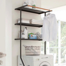 【tower】立て掛けランドリーシェルフ 山崎実業2482/2483