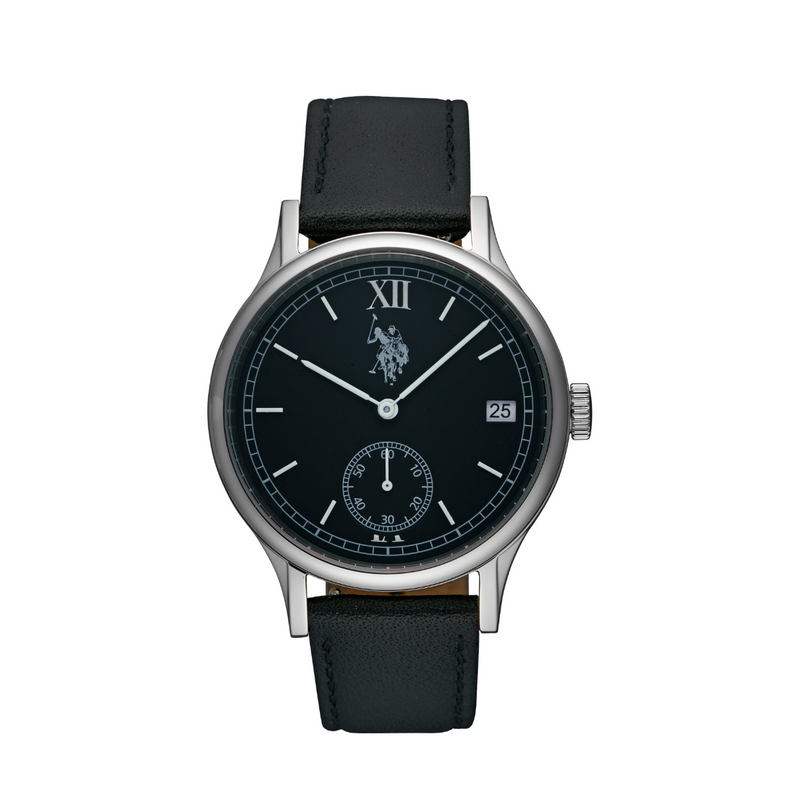 【 U.S.POLO ASSN. 】, US-13 Watch Classico｜US-13BKBK