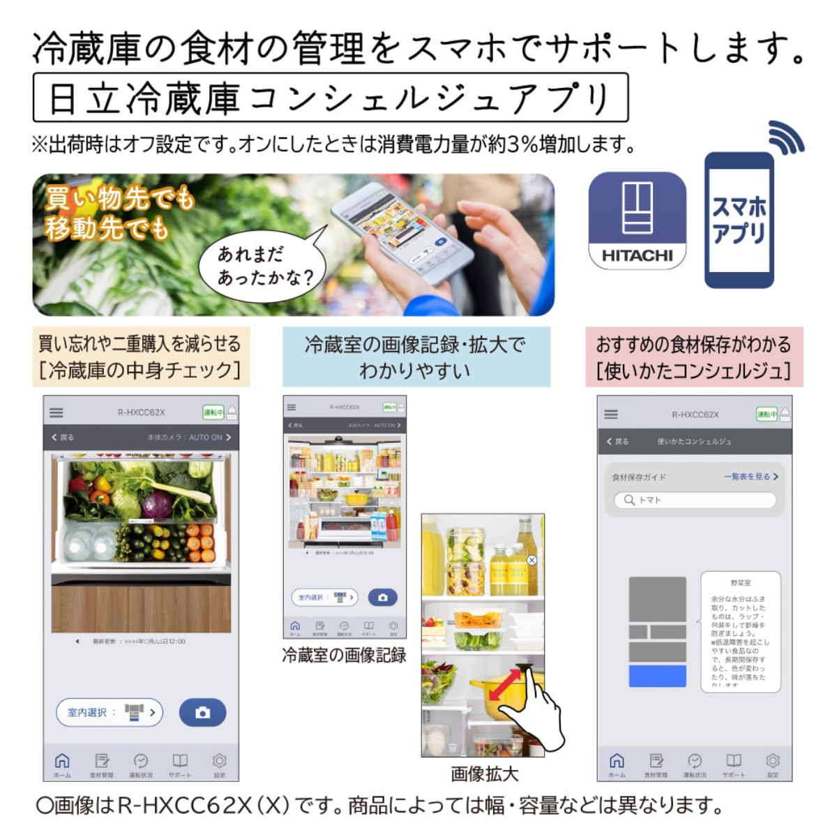 限定販売1点限り！】日立 6ドア冷凍冷蔵庫 R-HWC62X-H (617L)