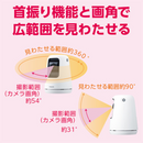 Panasonic<br>ベビーカメラ （ホワイト）<br>KX-HBC200-W