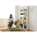 【お客様組立品】 高さ180cm幅90cm 文庫本500冊以上収納可能な本棚 FRM-0009