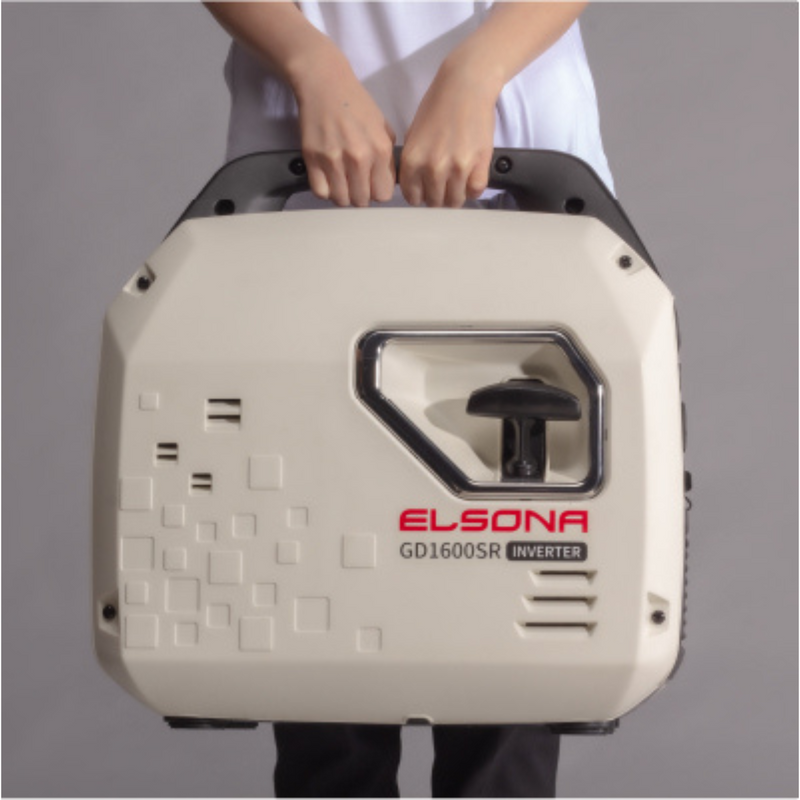 【ELSONA】LPガス＆ガソリン可搬型発電機　GD1600SR