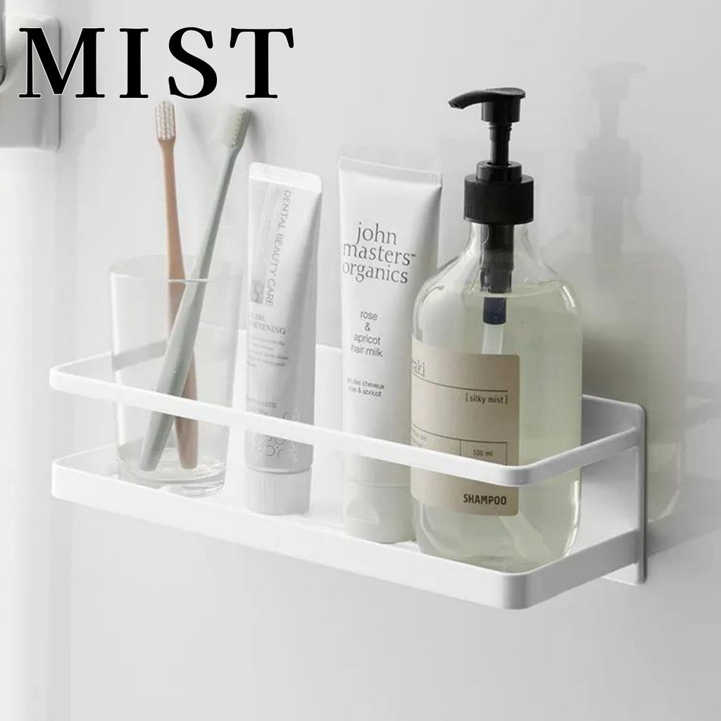 MIST】マグネットバスルームラック ホワイト 山崎実業 4237 MIST】マグネットバスルームラック ホワイト 山崎実業 4237