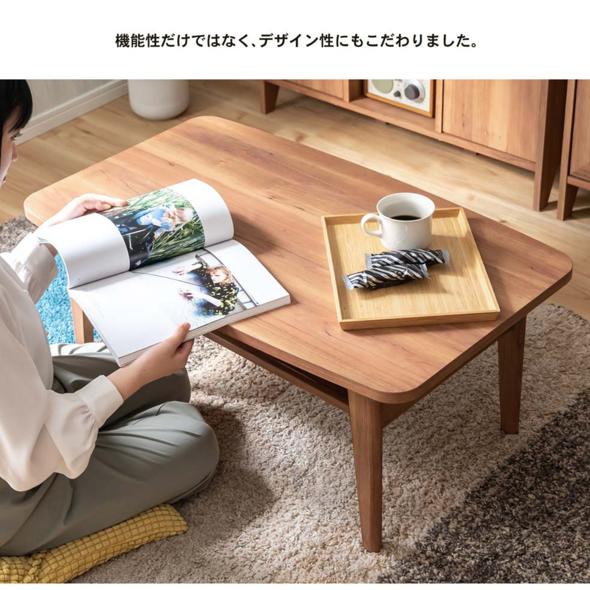 追加でラスト1点　【新生活特価 ※通常価格より5,000円引き】ドラム缶テーブル ◇コーナンオリジナル LIFELEX 完成家具テーブル 9055