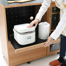 【お客様組立品】 北欧キッチンシリーズ 幅 90cm キッチンボード FAP-1022