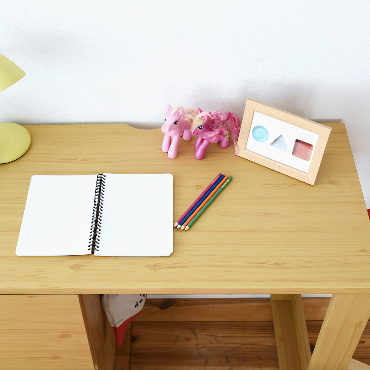 ドーナツデスク　組立て式 ドーナツ型 デスク 組立式