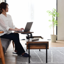 【お客様組立品】 ELVISシリーズ 幅94.5cm 高さ40～54cm リフティングテーブル KKS-0023