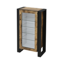 【お客様組立品】 brooklynシリーズ ガラス棚ディスプレイ FBR-0004