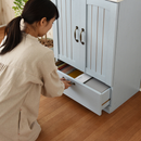 【お客様組立品】 FrenchCountryシリーズ チェストキャビネット 幅60cm FFC-0003