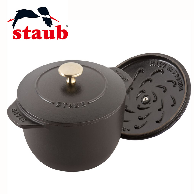 STAUB 】鋳物ホーロー鍋 ラ・ココット DE GOHAN Mサイズ・16cm（全３色）