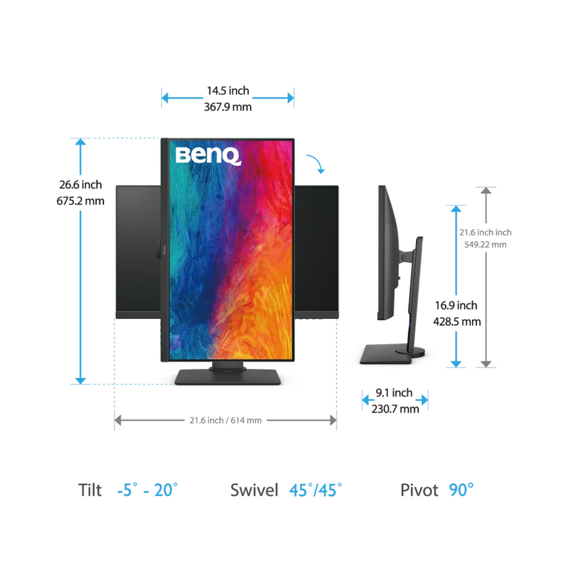 BenQ】液晶ディスプレイ 27型｜PD2705Q