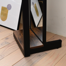 【お客様組立品】 ELVISシリーズ 幅40cm 高さ160cm 奥行30cm ヴィンテージ風スタンドミラー KKS-0020