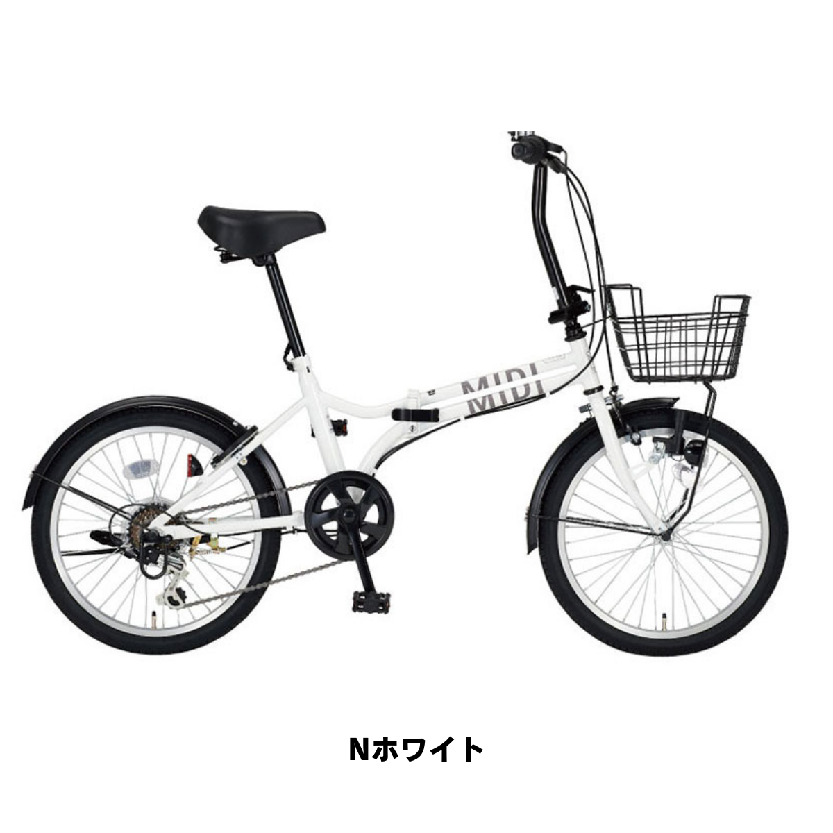 エリア限定!防犯登録料・送料込み!】 ミディー MIDI 20インチ 6段 エリア限定!防犯登録料・送料込み!】 ミディー MIDI 20インチ 6段