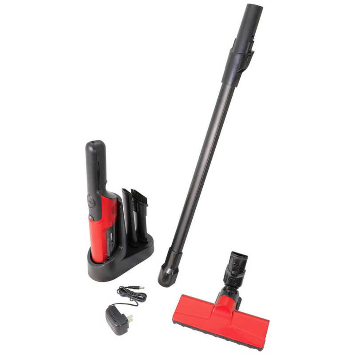 SKジャパン 掃除機 Jaime SJM-SK002S [ブラック/レッド] エスケイジャパン】充電式ハンディクリーナー SJM-SK002S