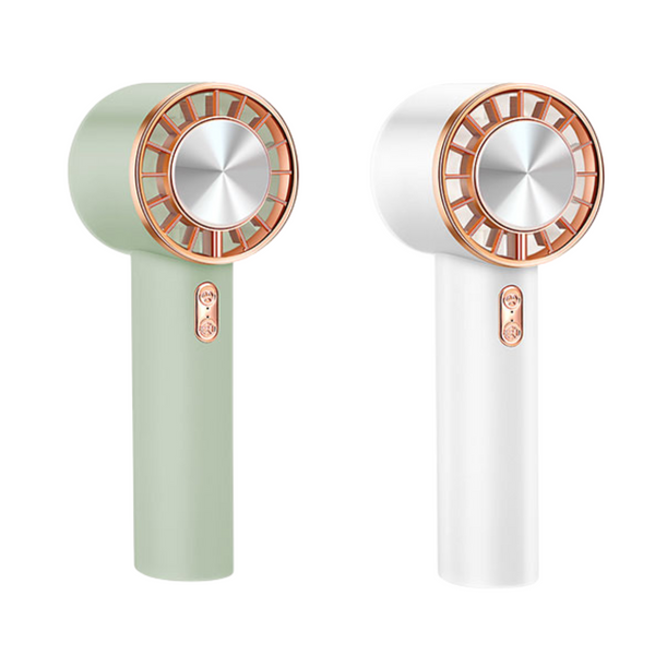 【Lazos】<br>ハンディファン 冷却プレート付・軽量コンパクト・静音&充電式