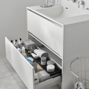 【tower】伸縮キッチン引き出し中ラック タワー ワイド 山崎実業1731/1732