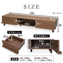 【お客様組立品】AVボード ボックスタイプ BAB-150A