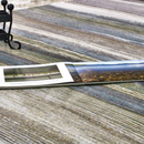 ストライプデザインラグ【ソル】