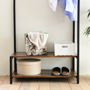 【お客様組立品】 ELVISシリーズ 高さ160cm ハンガーラック KKS-0019