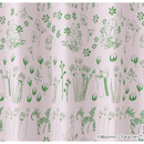 MOOMIN HIDE AND SEEK ドレープカーテン A1007アイボリー A1008ピンク
