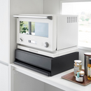 <!--まごころ-->【tower】ツーウェイキッチン家電下引き出し＆スライドテーブルタワー 山崎実業 2007/2008