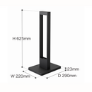 【tower】猫の爪とぎスタンド ホワイトブラック 山崎実業4212/4213