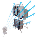 【アイリスオーヤマ】簡単組立 風ドライ室内物干し KDM-70X