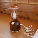 【 Sun Ruck 】 ランタン型アロマディフューザー ランタン・ミスト ダークウッド SR-LAH010-DW