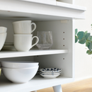 【お客様組立品】 Picoシリーズ 食器棚 FAP-0037【全3色】