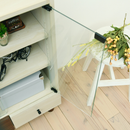 【お客様組立品】 Two-tone BOXシリーズ ガラス扉＆チェスト FMB-0001