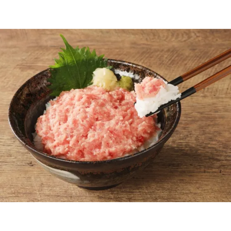 天然ばちまぐろのみ使用！ねぎとろ