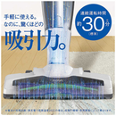 【AQUA】コードレススティッククリーナー AQC-ZX1A-W