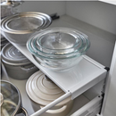 【tower】伸縮キッチン引き出し中ラック タワー ワイド 山崎実業1731/1732