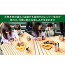 【 Land Field 】 木製レジャーテーブル | LF-LT090