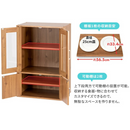 【お客様組立品】ガラスキャビネット GKN-9060