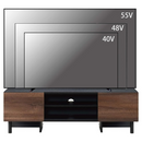 スライド扉ローボード　120cm　AS-SLD1200