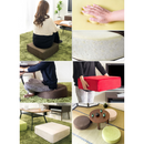 【完成品】 リビング座布団（長方形） Amaretto（アマレット）全5色 CN-60R