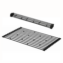 【tower】折り畳み水切りラックL ホワイトブラック 山崎実業 7835/7836