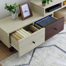 【お客様組立品】 Two-tone BOXシリーズ 伸縮テレビ台 FMB-0005