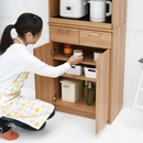 【お客様組立品】 北欧キッチンシリーズ 幅 60cm レンジボード FAP-0019