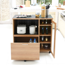 【お客様組立品】 北欧キッチンシリーズ 幅 90cm キッチンボード FAP-1022