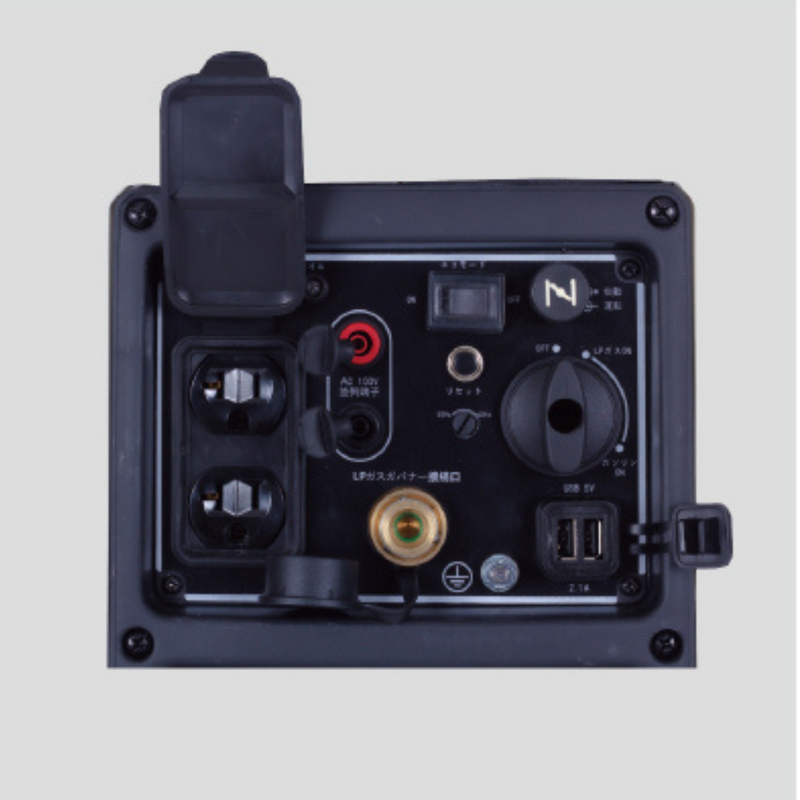 ELSONA】LPガス&ガソリン可搬型発電機 GD1600SR ELSONA】LPガス&ガソリン可搬型発電機 GD1600SR