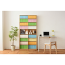 【お客様組立品】 高さ180cm幅90cm 文庫本500冊以上収納可能な本棚 FRM-0009