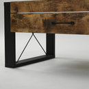 【お客様組立品】 brooklynシリーズ ガラスセンターテーブル FBR-0005